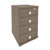Тумба подкатная (4 ящика, с замком) Style Л.ТМ-4
